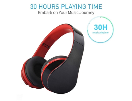 Auriculares Bluetooth YDCY Over Ear Con Micrófono Modo Mp3 Plegable Y Ligero