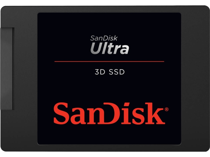 Disco SSD Interno SANDISK Ultra 3D (1 TB - SATA - 560 MB/s)
