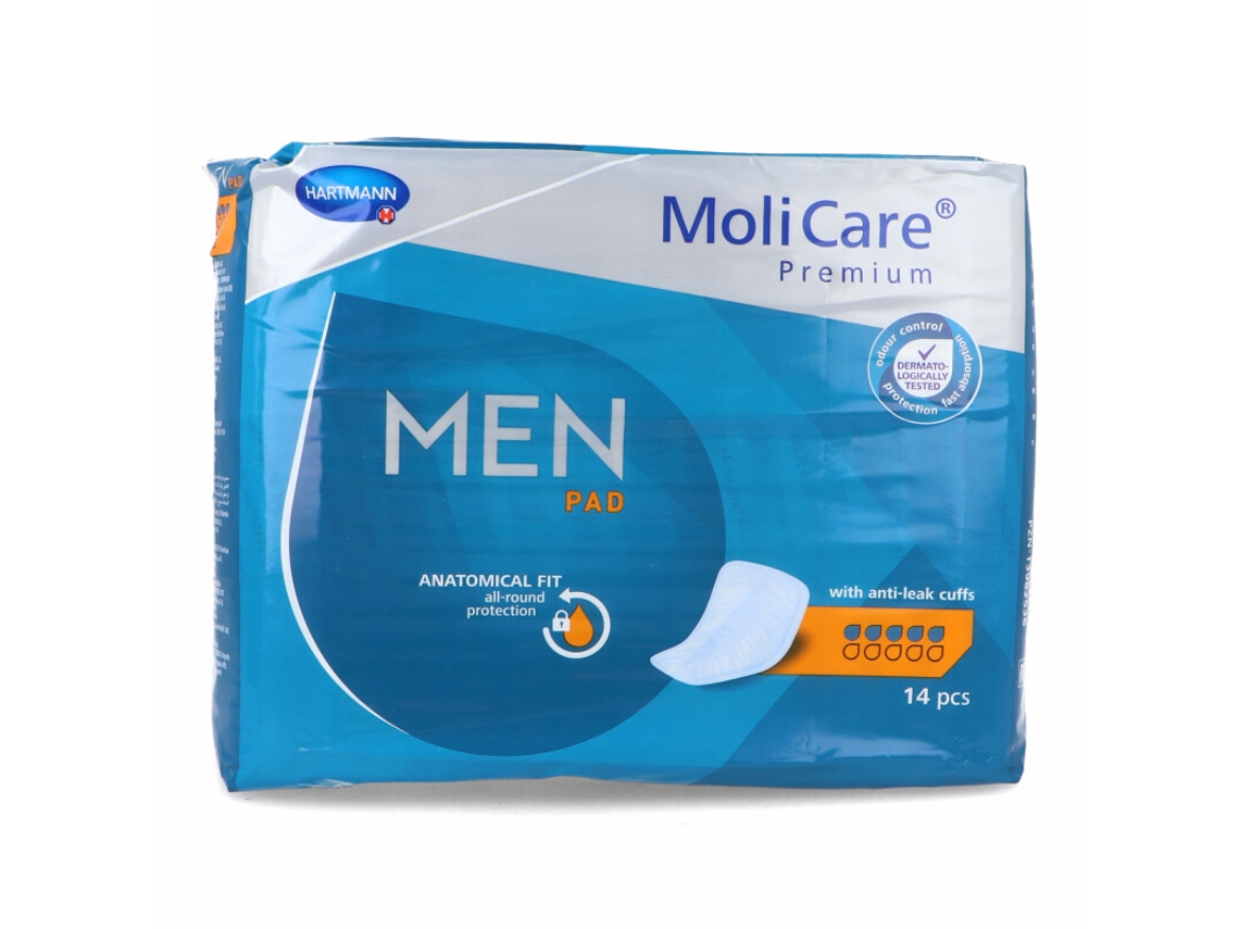 Apósitos para Incontinencia HARTMANN Molicare Premium Men Pad 5 Drops