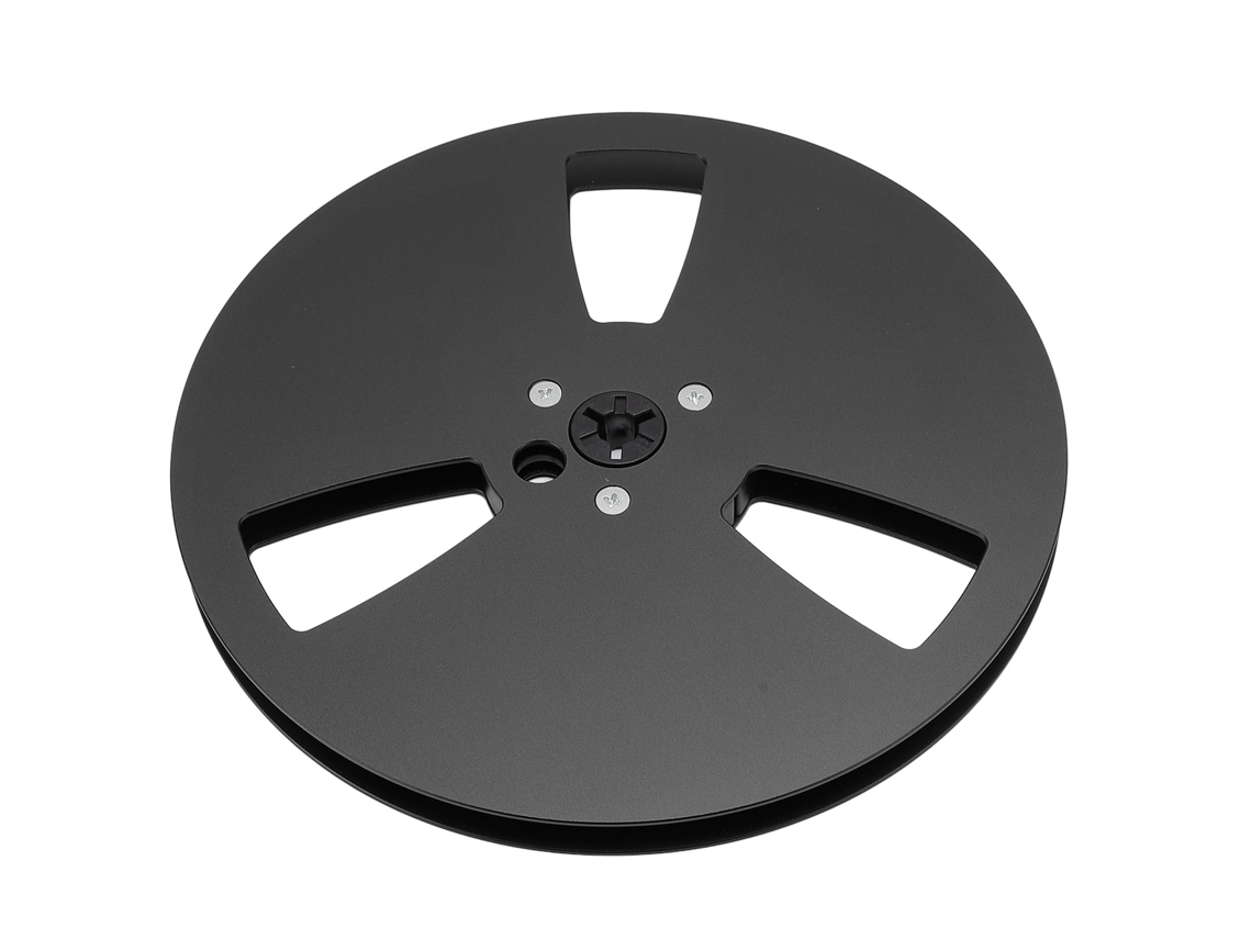 Carrete De Cinta Vacío De 7 Pulgadas Y 1/4 De Pulgada, Aleación De Aluminio, 3 Orificios Para Grabación De Sonido Universal.