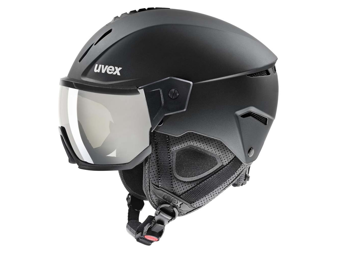 Casco UVEX Capacete Instinct Visor Preto 59-61 cm