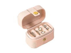 Estuche portátil para relojes con 6 compartimentos y cremallera, ideal para viajes, colección y almacenamiento de joyas, Hengjian (negro)