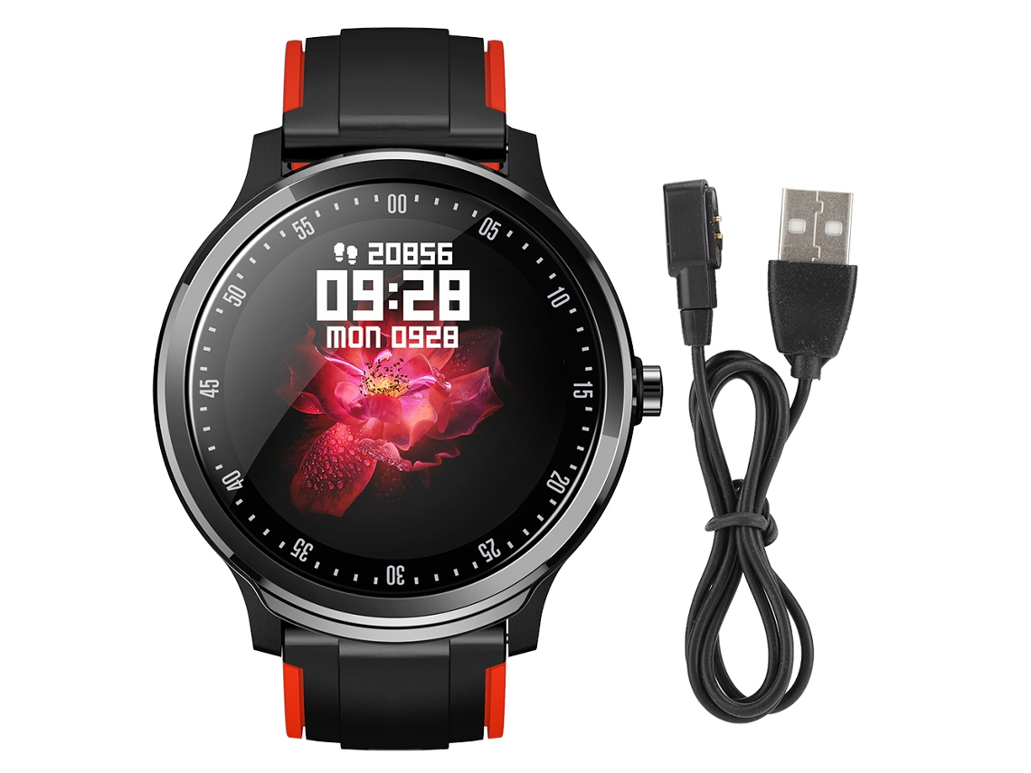 Pulsera Inteligente New Sn80 Pantalla Redonda De Toque Completo Impermeable Monitor De Salud Multifuncional