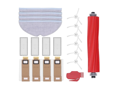Acessórios de Aspirador Piezas de repuesto Cepillo principal Cepillo lateral Compatible con filtro Hepa S7 S7+ T7S Polvo