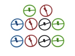 Bjww-10 Peças Brinquedos Rotativos Multicoloridos Para Jardim De Infância Brinquedo De Descompressão Presente Para Crianças