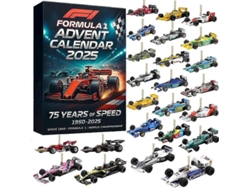 Calendario De Adviento De Fórmula 1 2025, Caja Sorpresa, Juguete Interactivo Para Jóvenes De 7 A 14 Años.