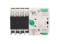 Conmutador Automático De Transferencia De Doble Potencia 4p 100a Ac220v Para Pv Y Red Eléctrica