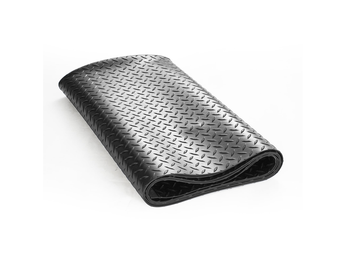 Tapete De Goma Para Garaje Succebuy Sbr Con Placa De Diamante De 3 Mm, 1,2 M X 1,8 M