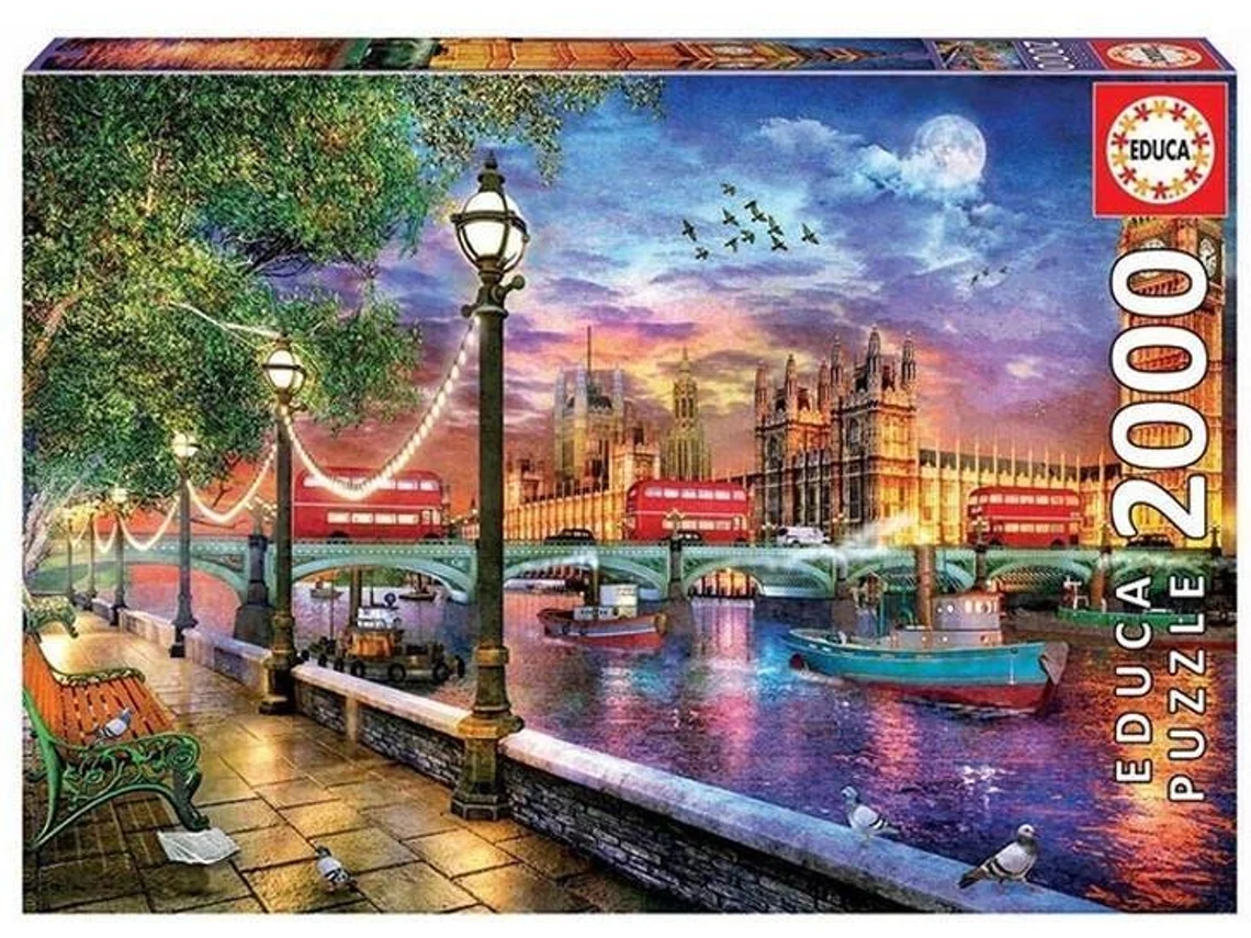 Puzzle EDUCA BORRAS Londres (2000 Piezas)