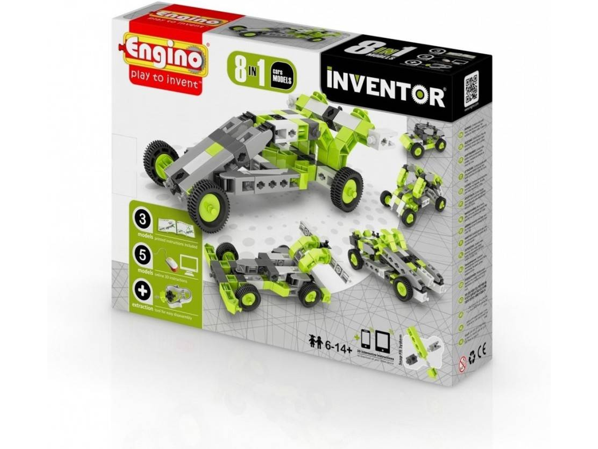 Construción ENGINO Inventor (8 Modelos - Coches)