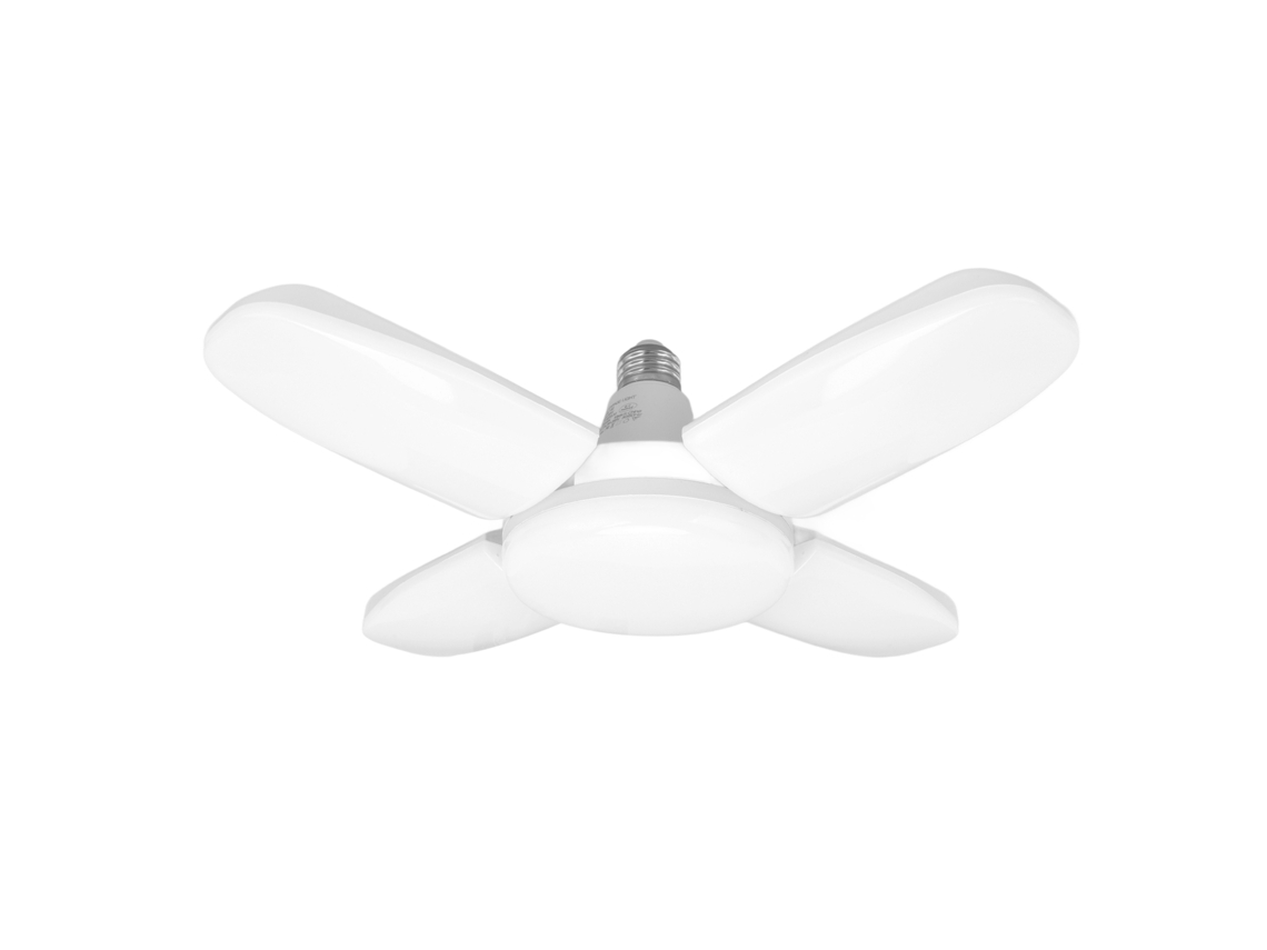 Bj-lâmpadas Led Para Garagem Plegáveis 8000lm 80w E26/27 Deformáveis Teto 85-265v 3000k