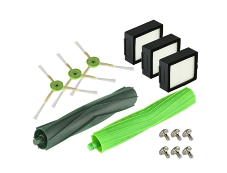 Filtro de repuesto para aspiradora Irobot Roomba I7 E5 E6 Series, repuestos, cepillo principal, tornillos de Cepillo Lateral
