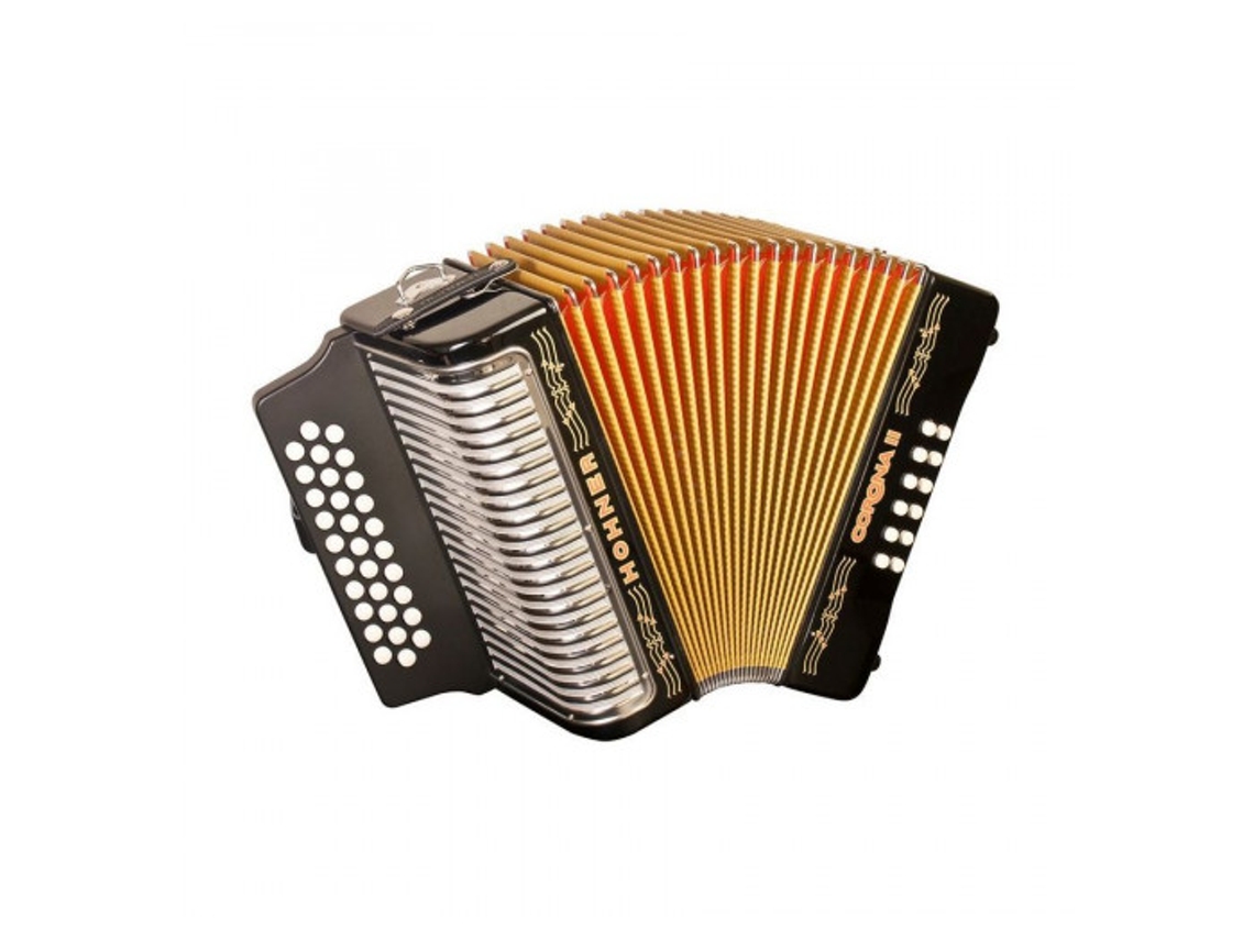HOHNER concertina corona II black gcf