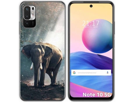Carcasa Xiaomi POCO M3 Pro 5G TUMUNDOSMARTPHONE Elefante Multicolor