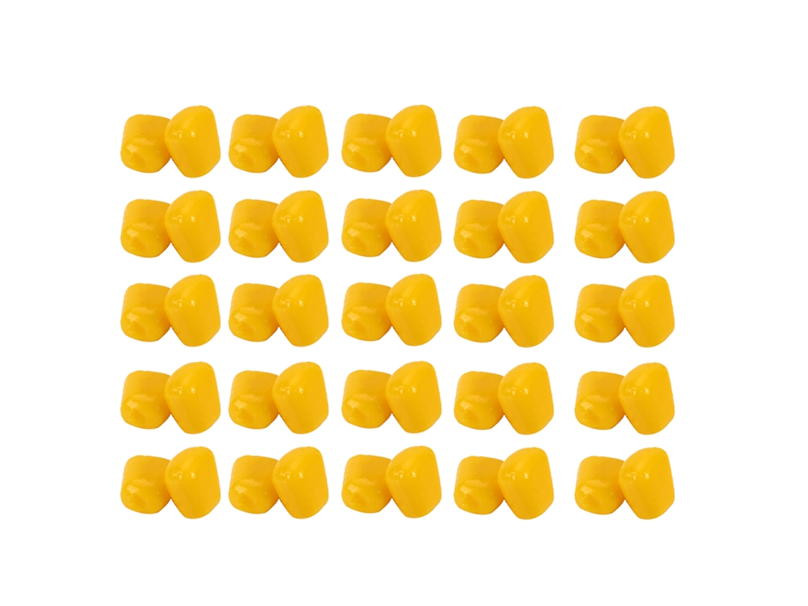 Danu26-50 Piezas Bolsa Cebos Artificiales De Maíz Suave Aromáticos Para Carpa Pesca En Agua Dulce Exterior
