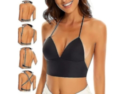 2026-sujetadores Sin Alambres Para Mujer - Bralettes Sin Costuras Con Espalda Baja Y Ajustable