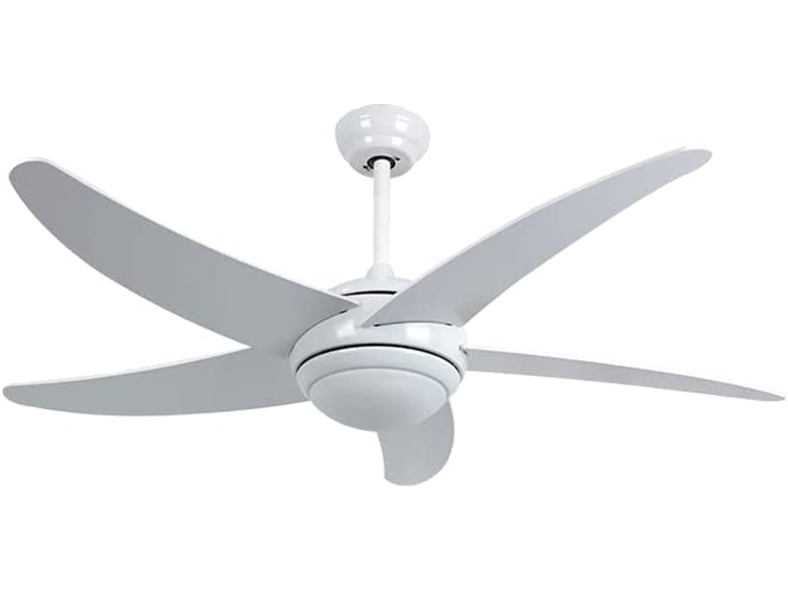 Ventilador de Techo BASTILIPO Malibu Blanco 3 Led