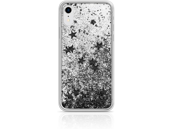 Funda iPhone XR WHITE DIAMONDS Sparkle Plateado