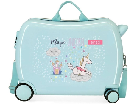 Maleta de Viaje Infantil ENSO Andador Magic Unicorn (50x38x20 cm - 34 L)