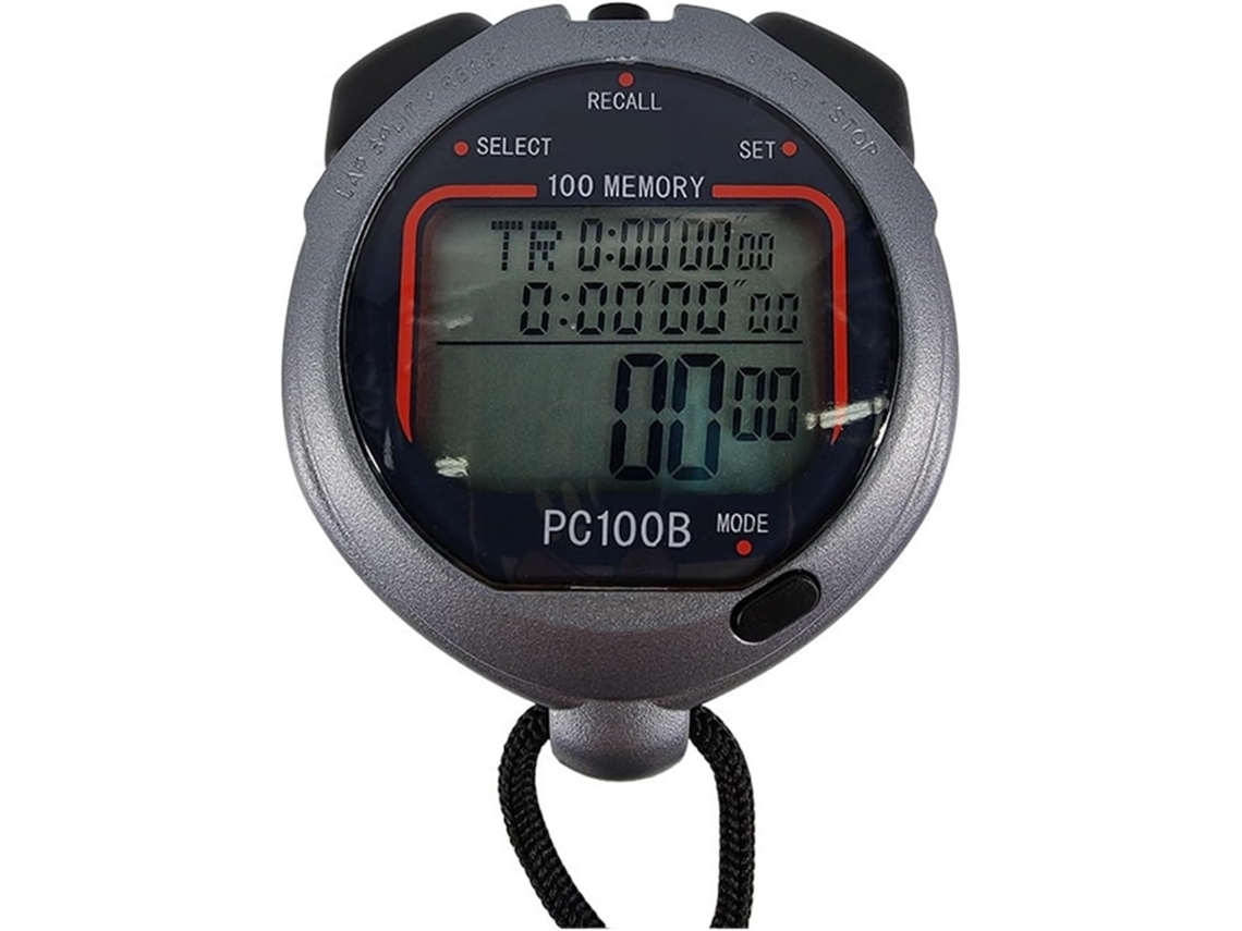 Pc100b Cronómetro Electrónico De 3 Rangos Y 100 Canales Minuterie De Course D'entraînement