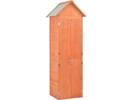 Caseta de Jardín de Madera VIDAXL de Almacenamiento 71x60x213 cm
