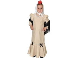 Disfraz de Bebé DISFRAZZES Chulapa Beige (Talla: 2 a 3 años)