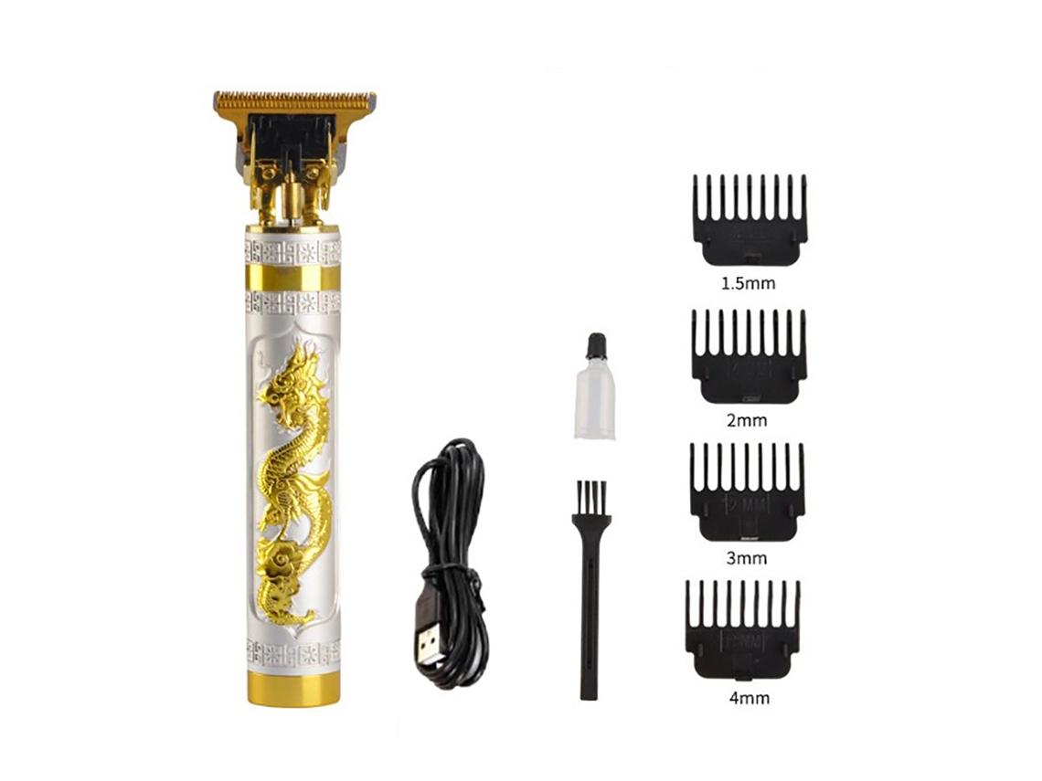 Cortadora De Pelo Con Cabeza Flotante Y Disipación De Calor, Recargable Usb Con 4 Peines, Cortapelos Eléctrico Profesional Para Hombres