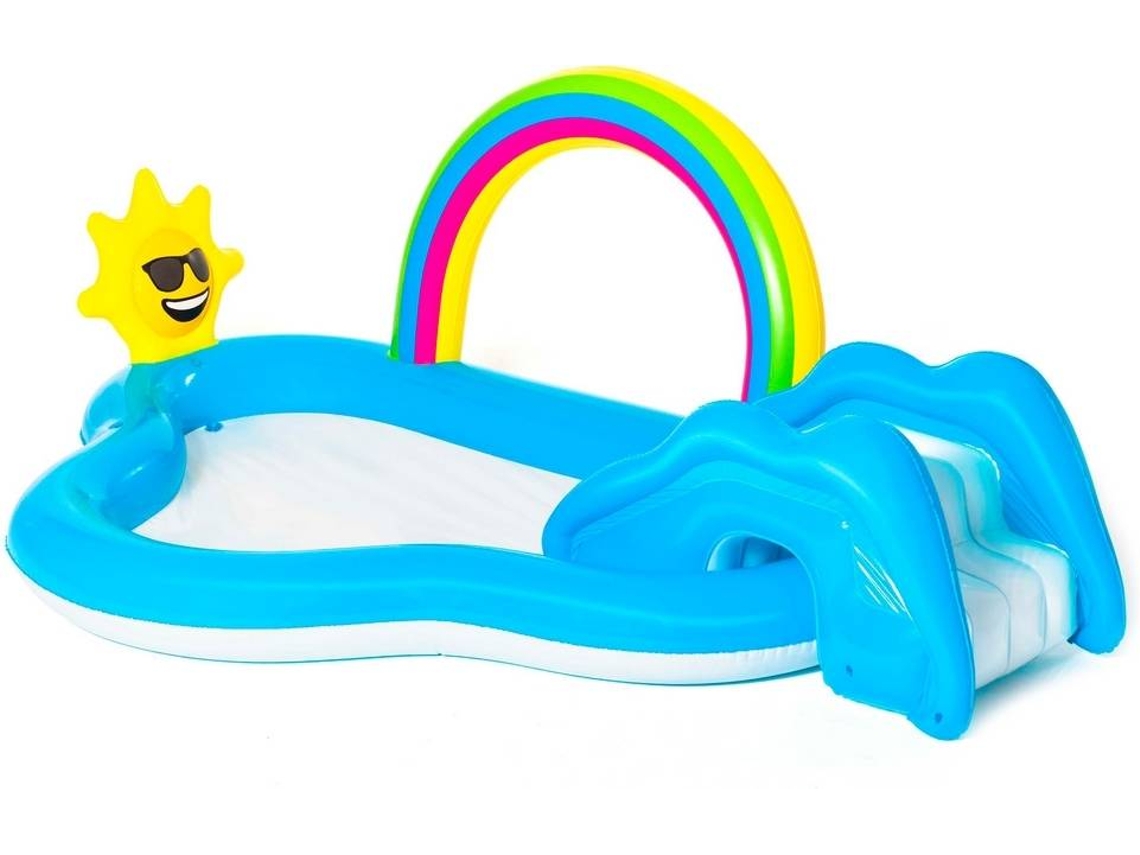 Piscina LOLAHOME Azul (257x145x91 cm - PVC)
