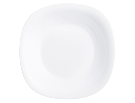 Plato LUMINARC Carine (Blanco - Vidrio)