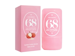 Bálsamo perfumado sólido portátil de lichi natural