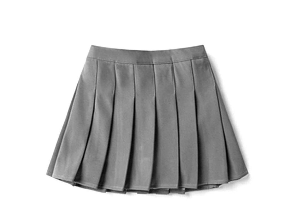 2026-falda Corta Plisada De Tenis Con Pantalones Seguridad Para Niñas De Talle Alto Estilo Deportivo