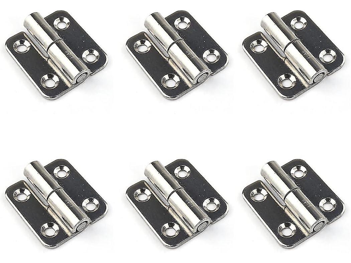 6 Bisagras Desmontables Izquierdas 304 Acero Inoxidable Pequeñas Uniones Deslizantes 1.5 Pulgadas