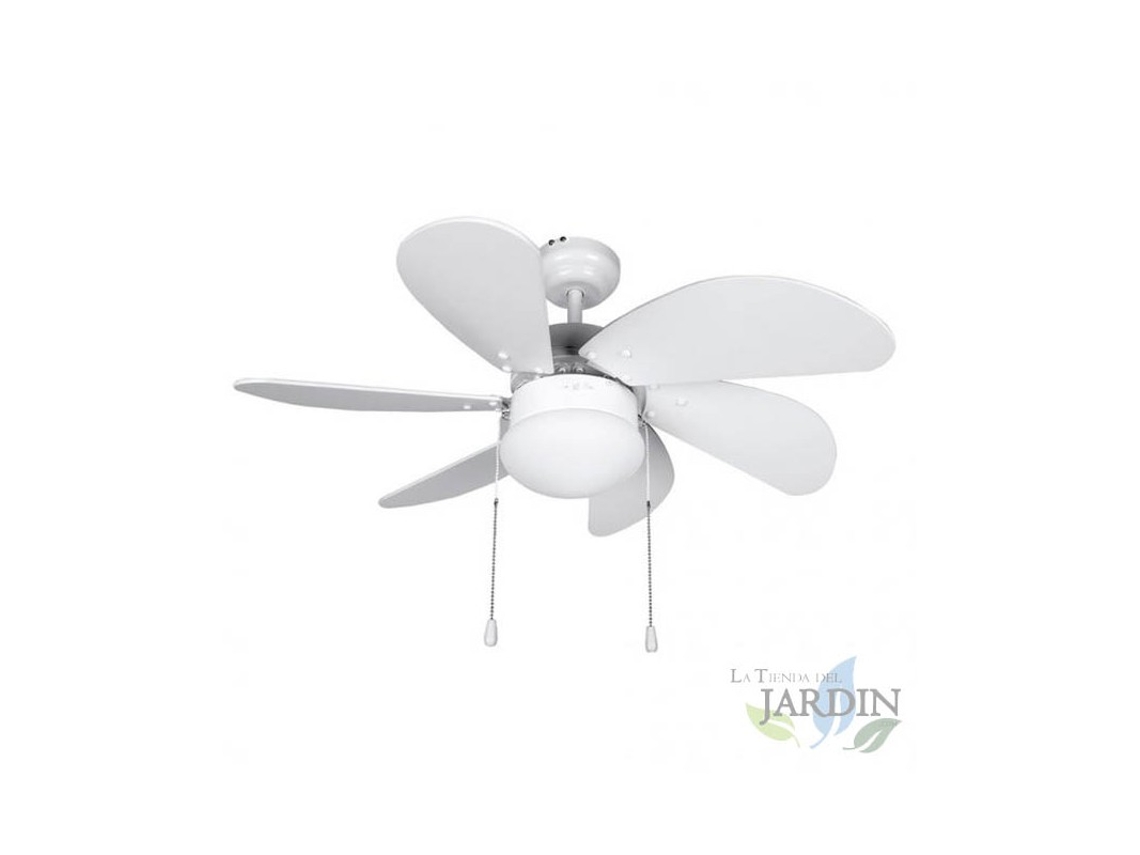 Ventilador de Techo ORBEGOZO 6 Aspas 3 Velocidades Blanco