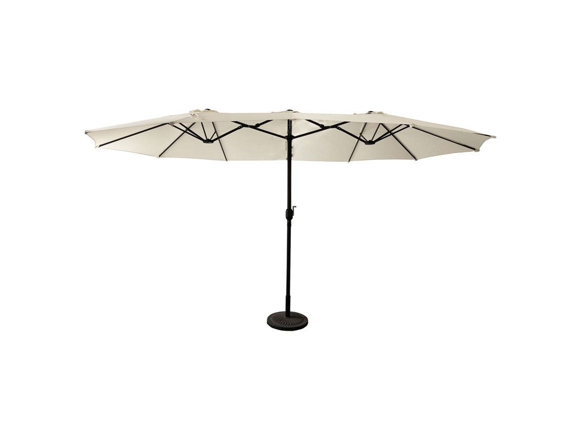 Parasol HAPPY GARDEN Doble 2,7 x 4,6 m Linair Beige