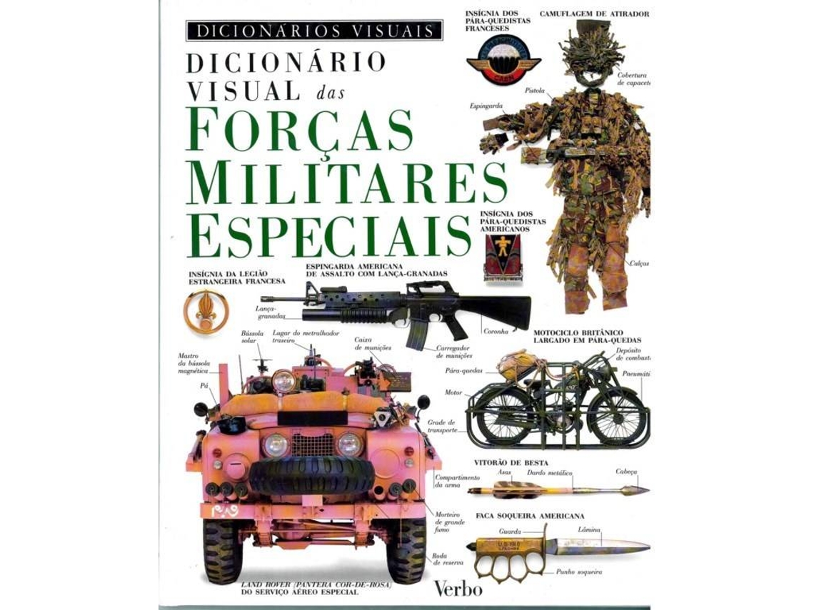 Libro Dicionário Visual - Forças Militares Especiais (Portugués)