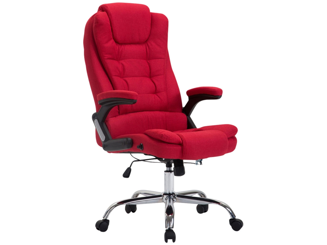 Silla De Oficina Thor En Tela vermelho CLP