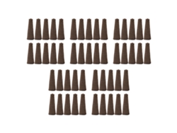 50 bloques de turba para siembra de plántulas, para jardinería, cultivo hidropónico sin suelo, germinación de plantas HRD Tn0524