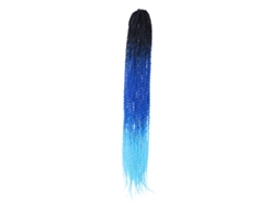 Extensión De Cabello Trenzado Quimico De Fibra 24 Pulgadas Con Gradiente Punk Dirty Braid Weaving