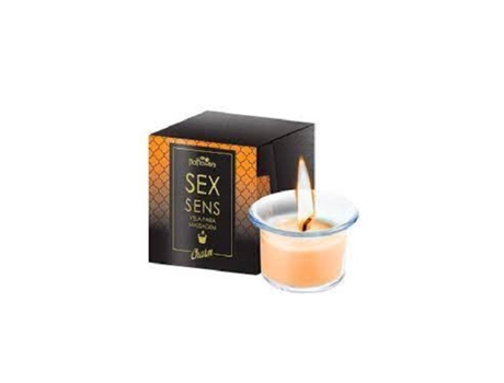Vela para Masaje Perfumada Champagne HOT FLOWERS