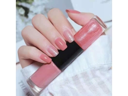 Esmalte de uñas a base de aceite, removible, color brillante, secado rápido, doble punta, para principiantes