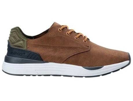 Zapatillas Deportivas HI-TEC Rozan (Marrón, Verde - Material Sintético- 45)