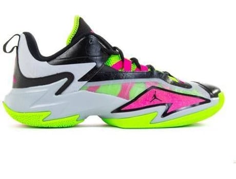 Zapatillas NIKE Jordan Westbrook One Take 3 Material sintético, Tejido Hombre (45 - Rosa, Verde claro, Negro)