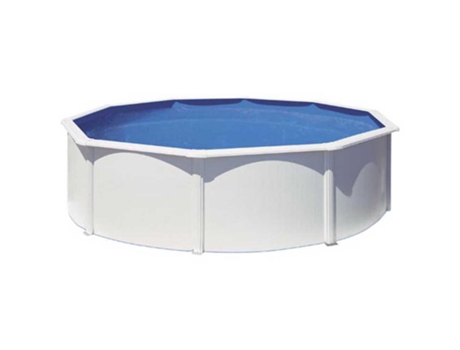 Piscina de Acero GRE Blanca (350x132 cm)