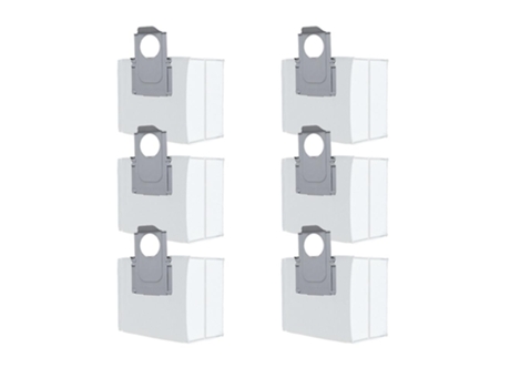 Kit de sacos de pó 6 peças sobressalentes para roborock g10s g10s pro q7max + t8