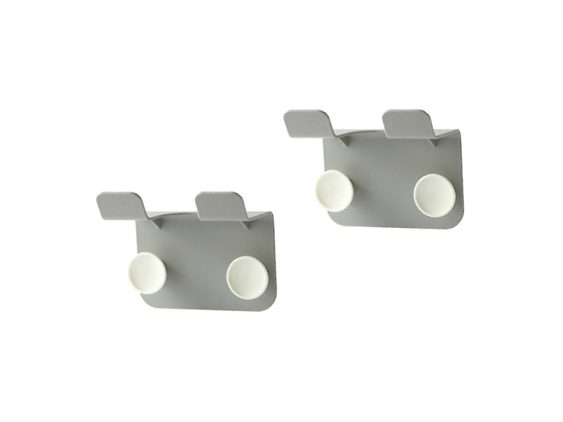 Suporte De Parede Para Secador De Cabelo (2 Unidades) - Ideal Para Banheiro E Uso Doméstico - Caixa Organizadora