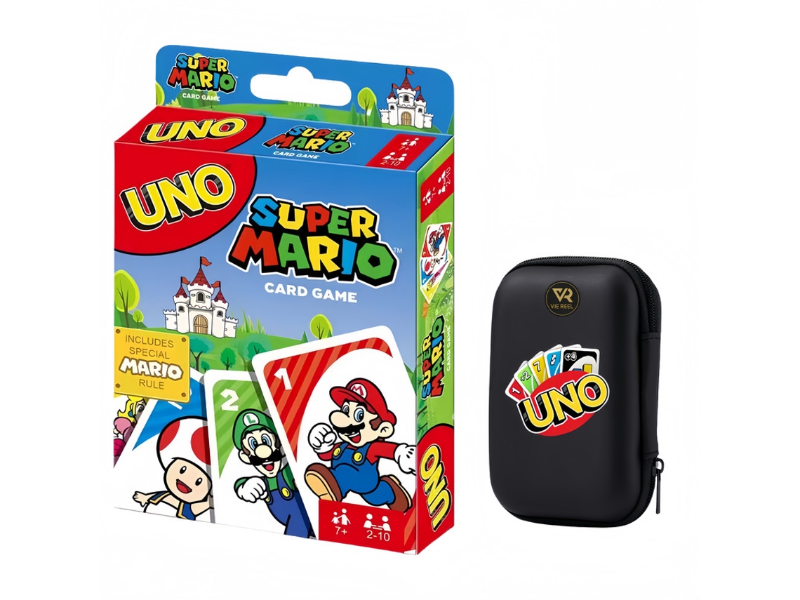 Juego de cartas Uno V Reel Super Mario