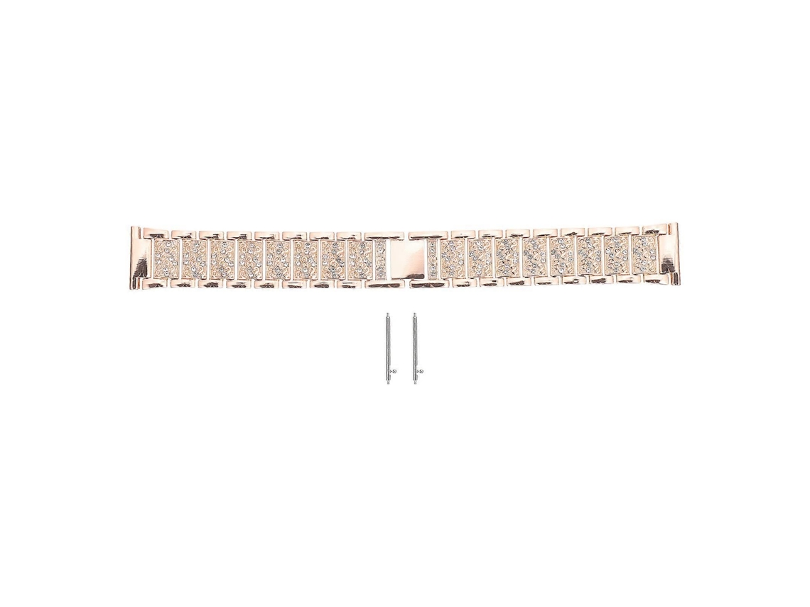 Pulseira De Aço Inoxidável Para Smartwatch, Compatível Com Galaxy Watch 4.