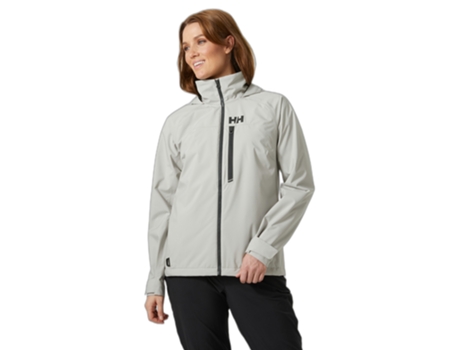 Abrigo Impermeable para Mujer HELLY HANSEN (L - Gris)