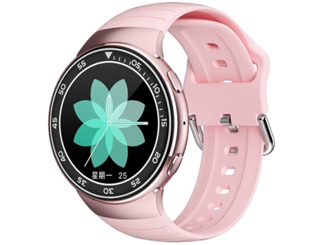 Smartwatch MDUG Monitor de Frequência Cardíaca Rosa