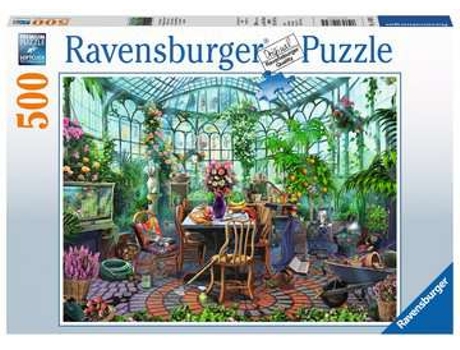 Puzzle RAVENSBURGER Greenhouse Mornings rompecabezas 500 pieza(s) Arte
